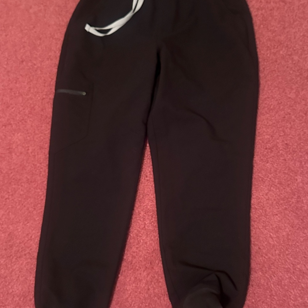 Figs Black Jogger Pants